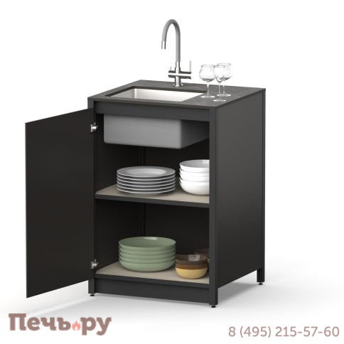 Шкаф напольный Cronon с мойкой Lounge D-10S, 60 см фото 3