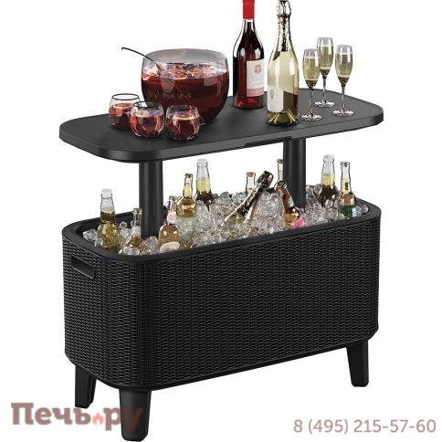 Стол Gardeck Беви Бар (Bevy Bar Large Cool Bar), графит фото