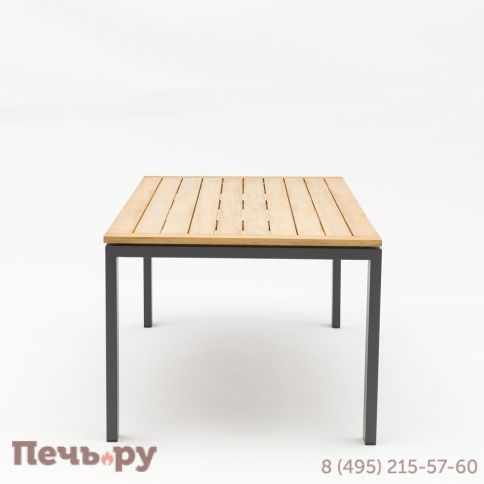 Стол Brafritid Lyon 220 алюминий/тик фото 4