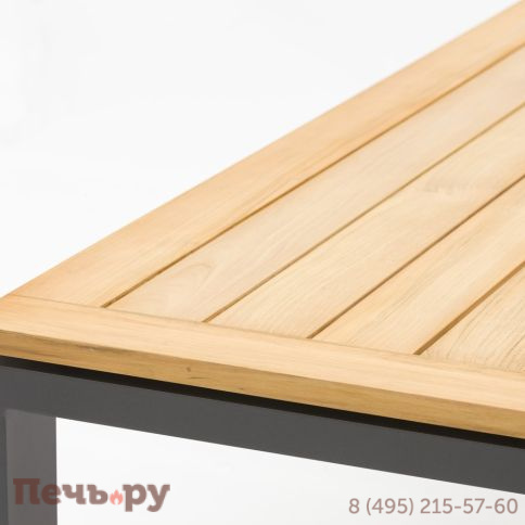 Стол Brafritid Lyon 220 алюминий/тик фото 5