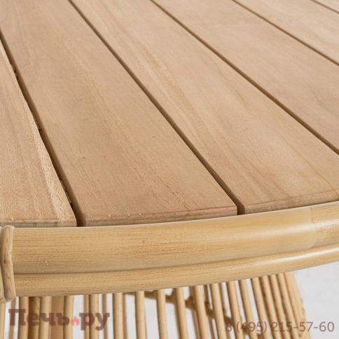 Стол деревянный обеденный Garden Relax Adelma фото 2