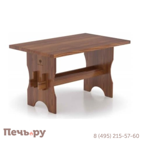 Стол  для бани BentWood из лиственницы, 130х80 фото 2