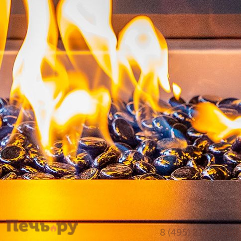 Стол камин Bellagio Fuego 2 с алюминиевым корпусом фото 5