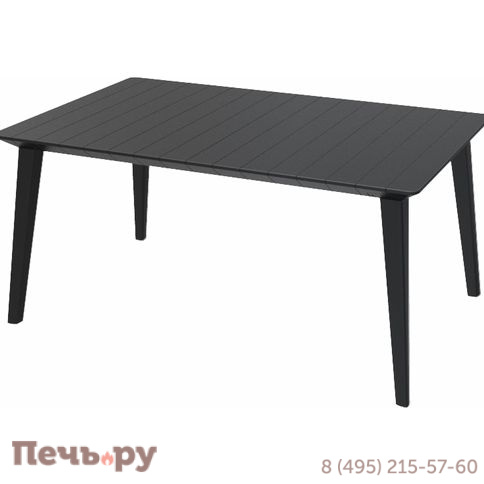 Стол Gardeck Лима 160 (Lima 160) графит фото