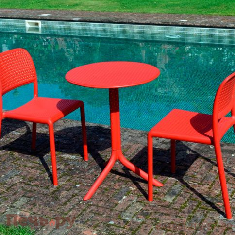 Стол Gardeck Nardi Step, красный фото 5