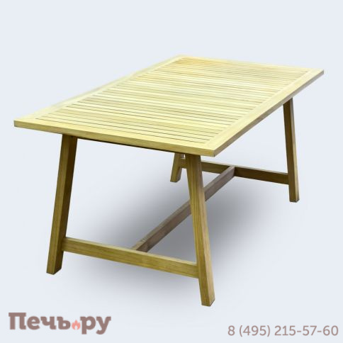 Стол обеденный Ideal Patio LEONOREN из тика 180x90 фото