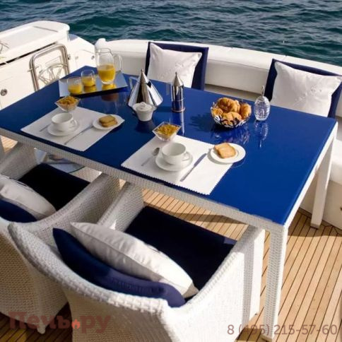 Стол обеденный плетеный DFN Palinuro фото 2