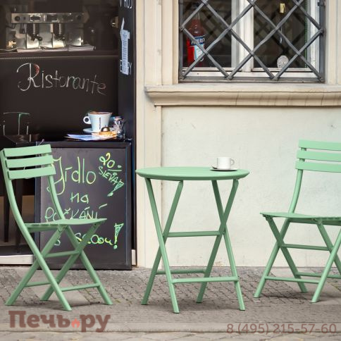 Стол пластиковый складной Helen Folding Table Ø60 234/294-2248 фото 8