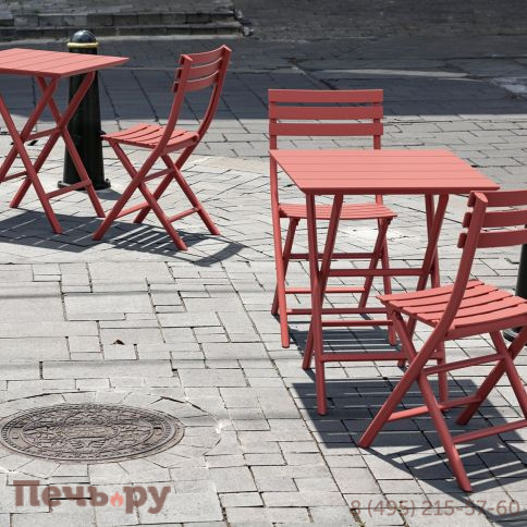 Стол пластиковый складной Siesta Contract Helen Folding Table 60 234/292-1968 фото 5