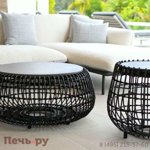 Стол плетеный кофейный Janus et Cie Vino JNS/736-94-585/LA фото 3