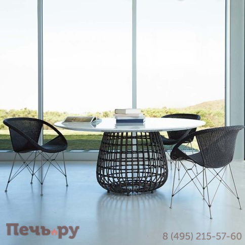 Стол плетеный обеденный Janus et Cie Vino JNS/736-94-515/LC фото 3
