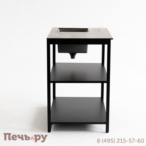 Стол разделочный Cronon с мойкой Lounge B-02S-L, 90 см фото 7