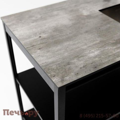 Стол разделочный Cronon с мойкой Lounge B-02S-R, 90 см фото 5