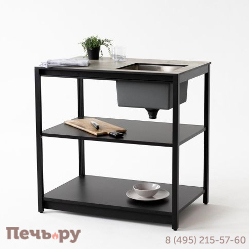 Стол разделочный Cronon с мойкой Lounge B-02S-R, 90 см фото 8