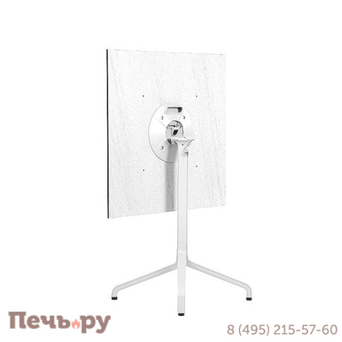 Стол складной квадратный Gardeck Frasca Mini 70*70, белый (база + столешница) фото 4