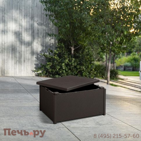 Стол-сундук Арика (Arica storage table), коричневый фото 4