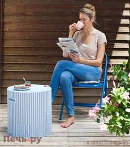 Столик-холодильник Gardeck Кул-Стул (Cool stool) коричневый фото 2