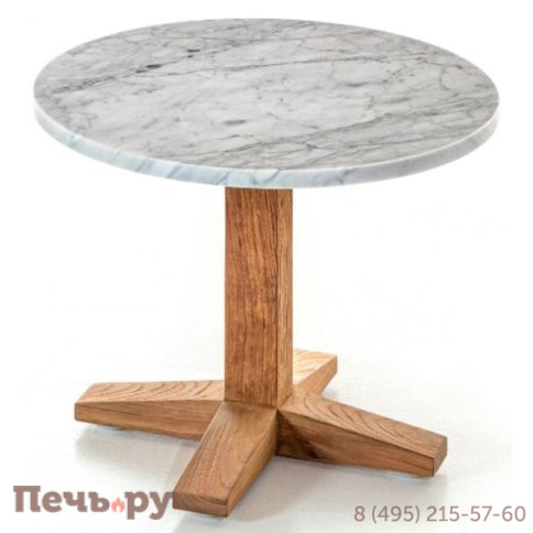 Столик кофейный мраморный Gervasoni Jeko 40 фото