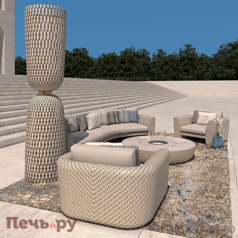 Столик кофейный с костровой чашей Tagliamento Twilight фото 2