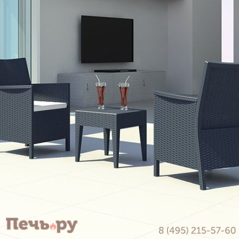 Столик плетеный для шезлонга GT 1009 234/GT1009/ANT фото 8