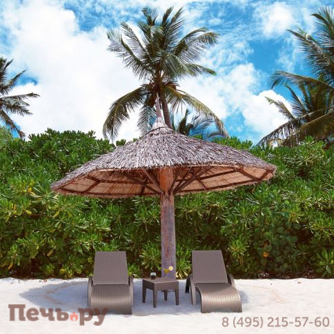 Столик плетеный для шезлонга GT 1009 234/GT1009/BROWN фото 6