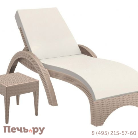 Столик плетеный для шезлонга GT 1009 234/GT1009/TAUPE фото 6