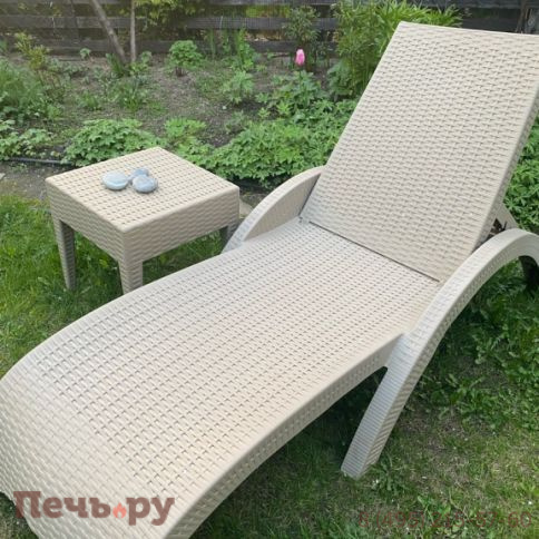 Столик плетеный для шезлонга GT 1009 234/GT1009/TAUPE фото 7