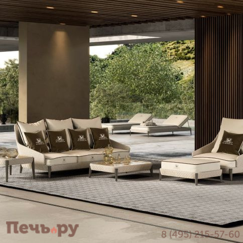 Столик плетеный кофейный DFN Aralia фото 4