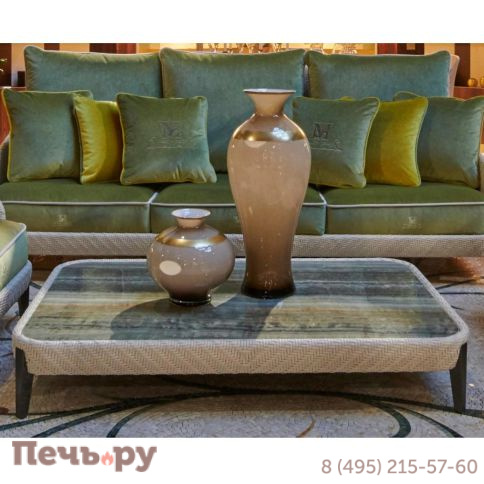 Столик плетеный кофейный DFN Aralia фото