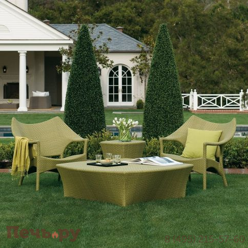 Столик плетеный кофейный Janus et Cie Amari JNS/736-10-606/B фото 3