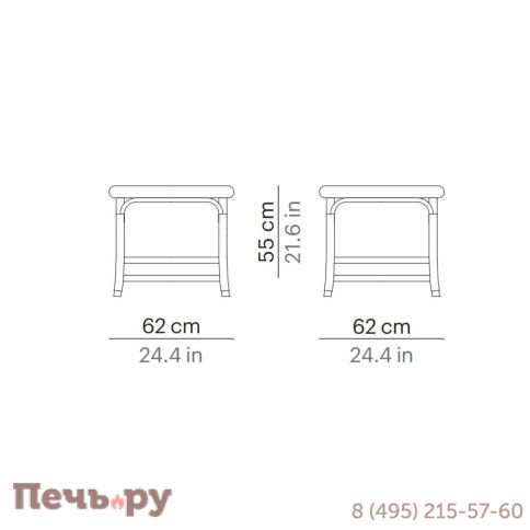 Столик плетеный кофейный Point Arena 70056-03 фото 3
