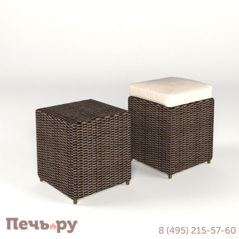 Столик/пуфик Rotang Lux Малага фото