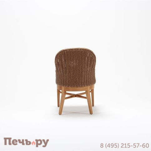 Стул деревянный плетеный с подушкой Tagliamento Ralf  фото 3