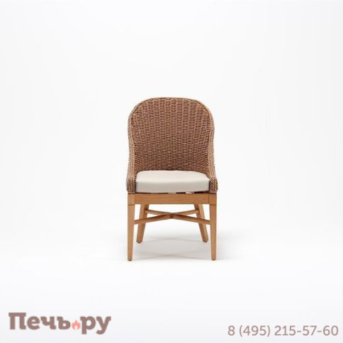 Стул деревянный плетеный с подушкой Tagliamento Ralf  фото 4