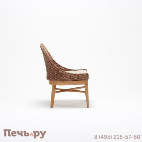 Стул деревянный плетеный с подушкой Tagliamento Ralf  фото 5