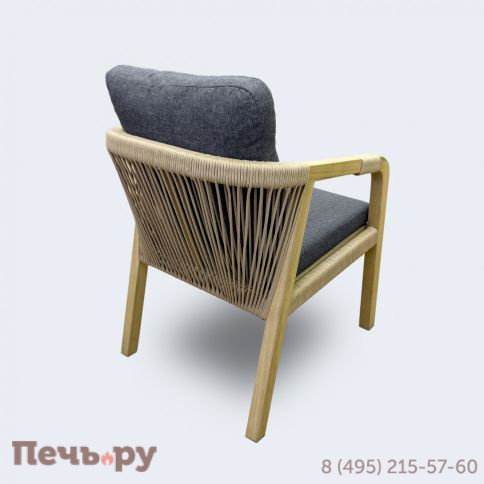 Стул Ideal Patio LEONOREN натуральный тик - роуп фото 3