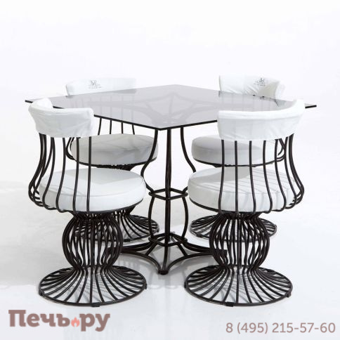 Стул металлический с подушкой DFN Sirio фото 8