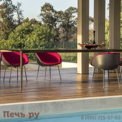 Стул пластиковый плетеный Paola Lenti Amable фото 4