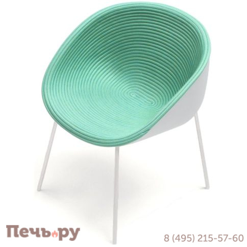 Стул пластиковый плетеный Paola Lenti Amable фото