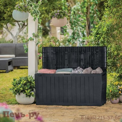 Сундук Keter Марвел (MARVEL PLUS STORAGE BOX 270L), графит фото 6