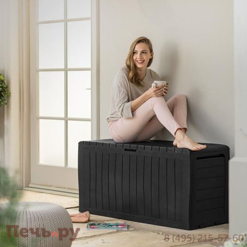 Сундук Keter Марвел (MARVEL PLUS STORAGE BOX 270L), графит фото 7