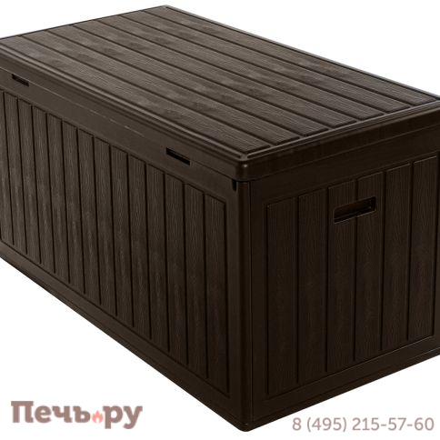 Сундук Gardeck Palram M 302 л, тёмно-коричневый (2024) фото 6