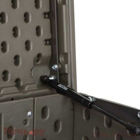 Сундук пластиковый Gardeck WoodLook, 570 л, серый фото 9