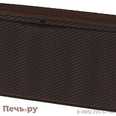 Сундук Keter Ратан Капри (RATTAN STORAGE BOX CAPRI) 305л, коричневый фото