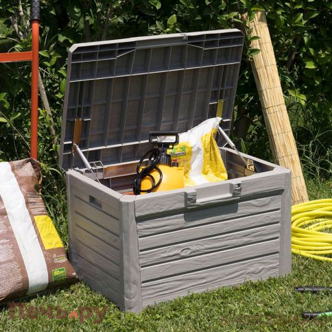 Сундук Gardeck Florida Compact 120 л Серый фото 3