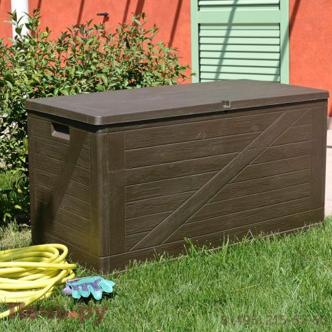 Сундук Gardeck WoodLine, 420 л Коричневый фото 3