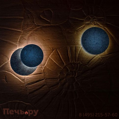 Светильник Licht-2000 Stonelight round Solo 240 мм теплый белый фото 5