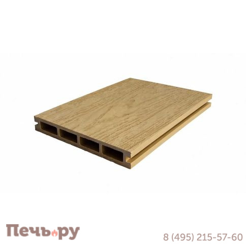 Террасная доска Oliverdeck МПК (Лайт)  22х140х3000 Песочный фото