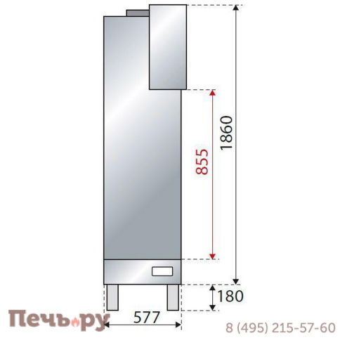 Топка каминная Axis Zénith 800 simple face BN2 фото 3
