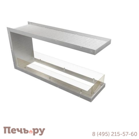 Торцевой  короб для биокамина Airtone Frame 800 фото 2